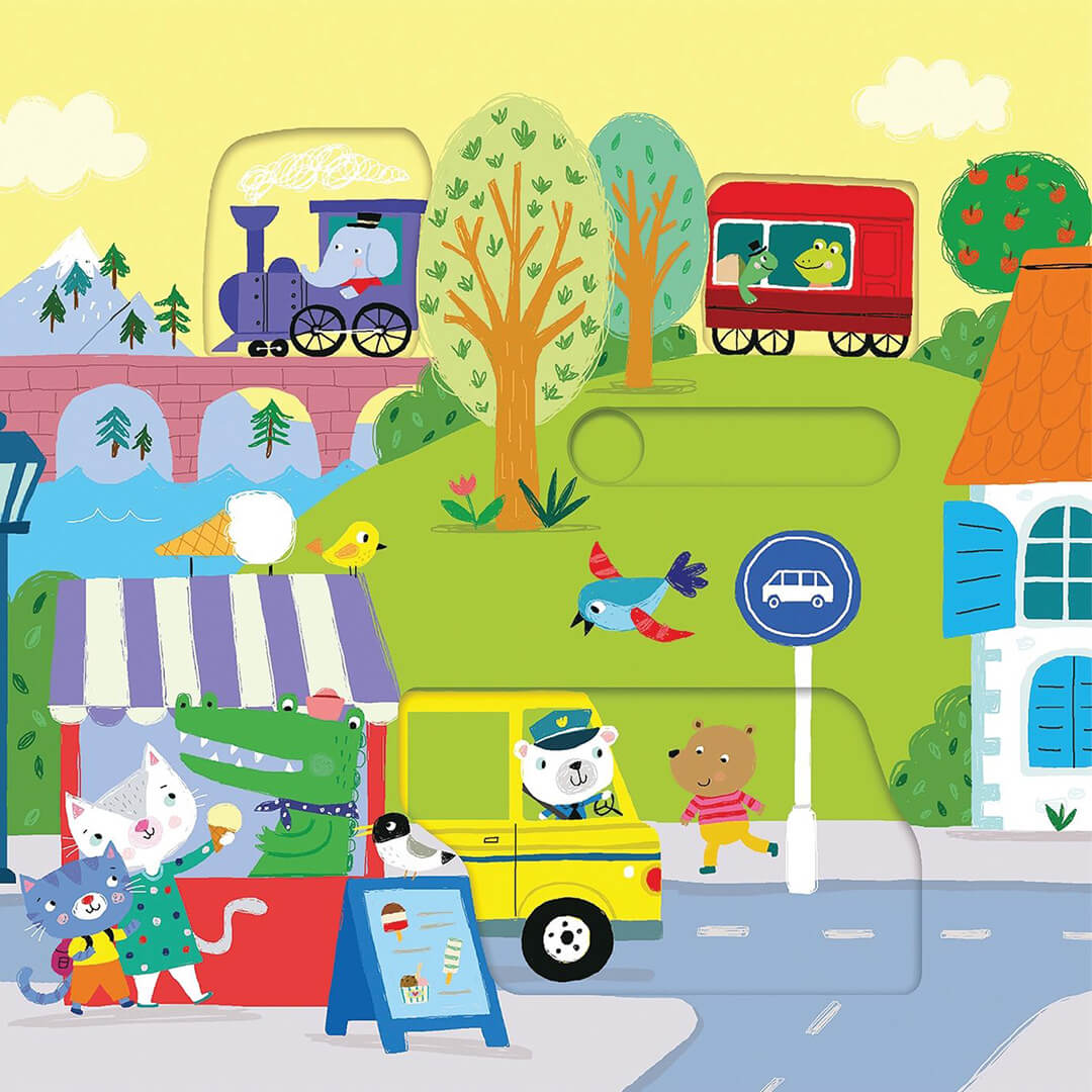 uitgeverij usborne geluidenboek wat doet de motor? vroem! | 1701451 | 4