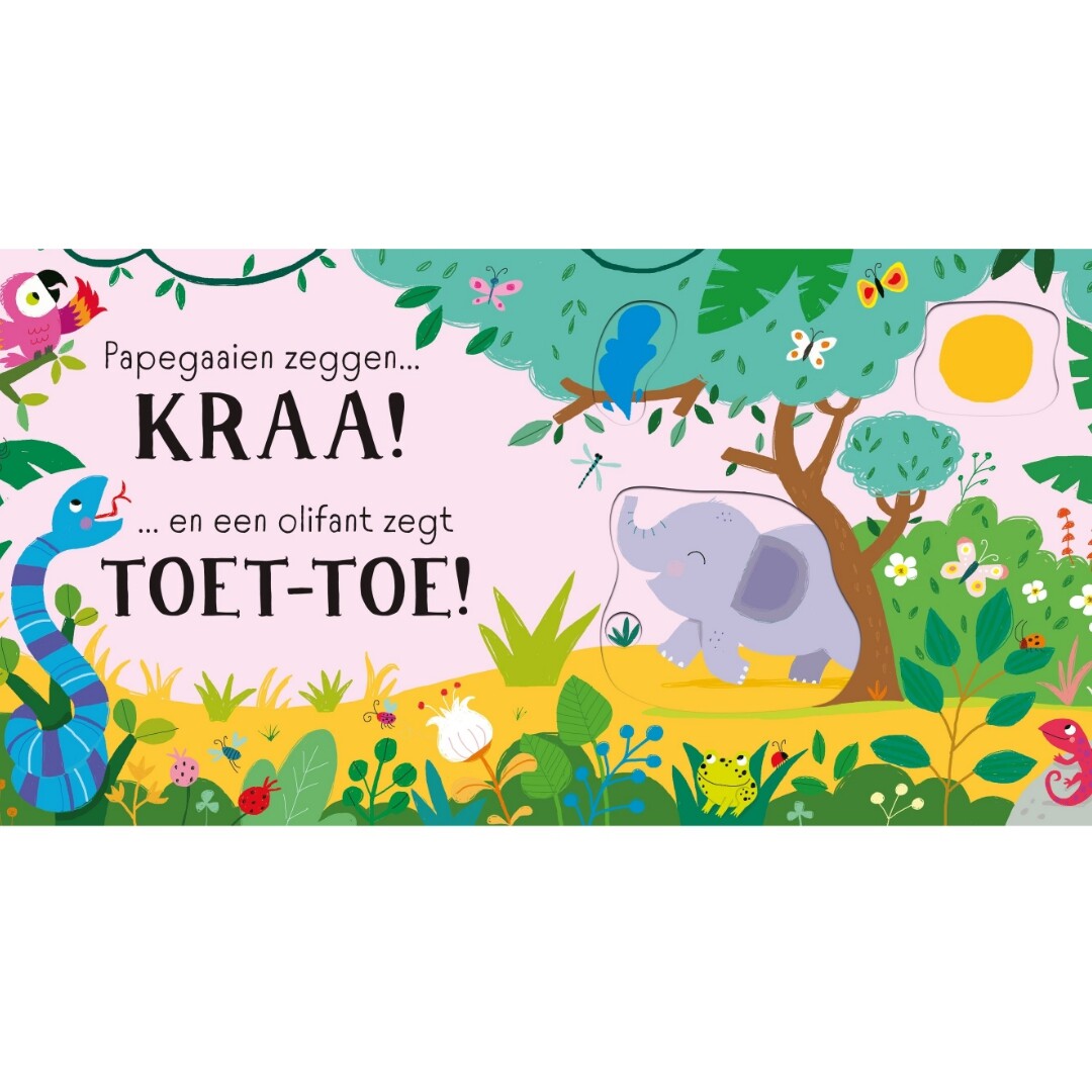 uitgeverij usborne geluidenboek wat zegt de tijger? grrr! | 17010150 | 3
