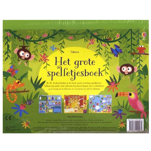 uitgeverij usborne het grote spelletjesboek | 1704006 | 1