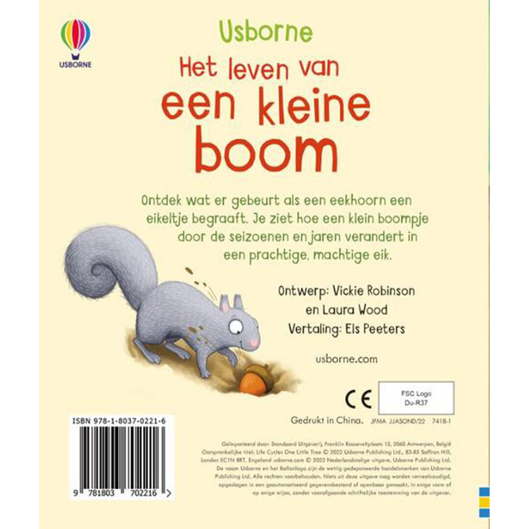 uitgeverij usborne het leven van een kleine boom | 1700221 | 3