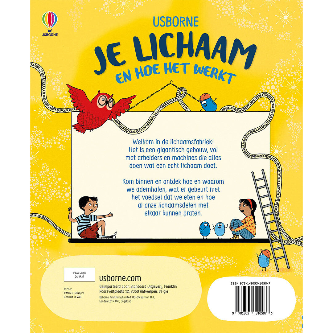 uitgeverij usborne je lichaam en hoe het werkt | 1701058 | 5