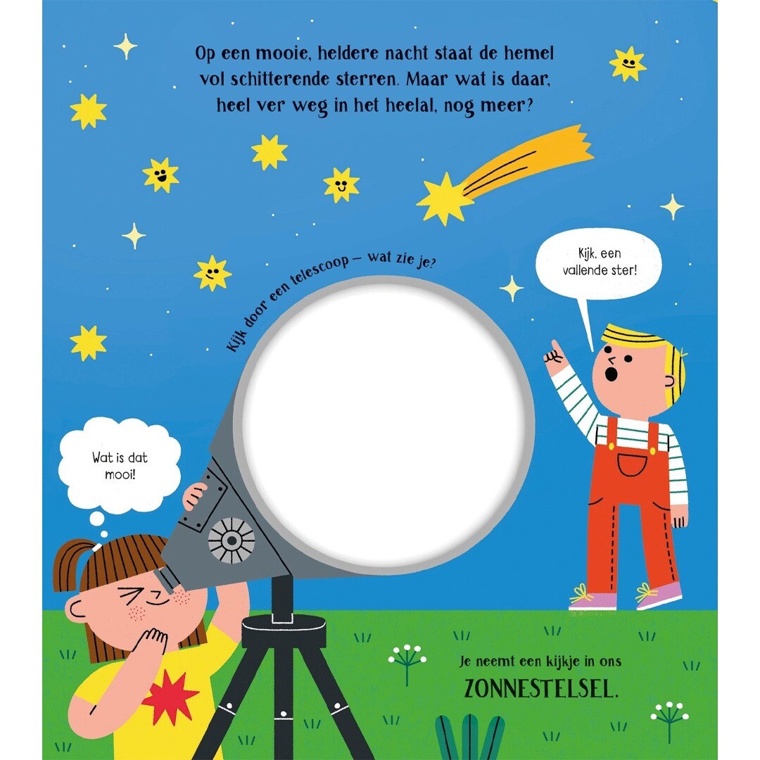 uitgeverij usborne kartonboekje het zonnestelsel | 1700048 | 1