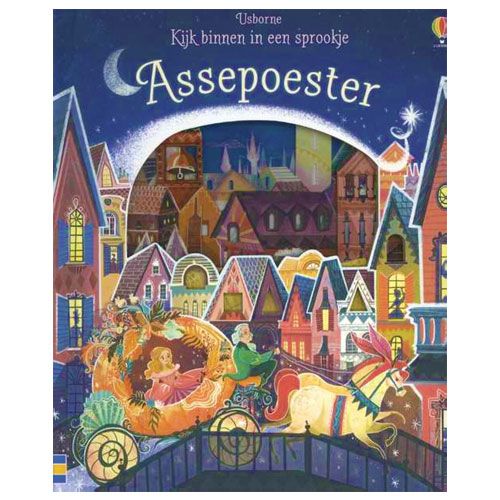 uitgeverij usborne kijk binnen in een sprookje - assepoester | 1703990 | 0