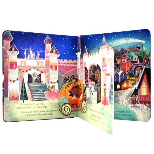 uitgeverij usborne kijk binnen in een sprookje - assepoester | 1703990 | 2