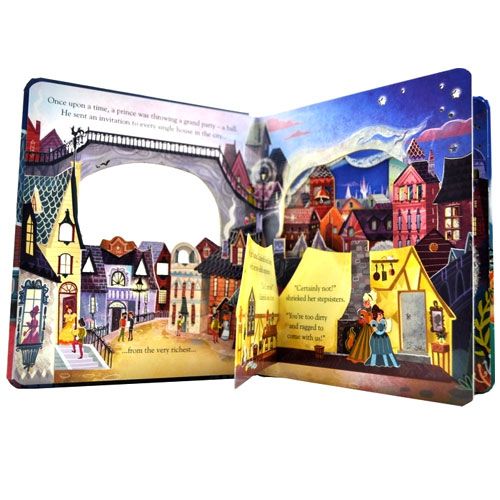 uitgeverij usborne kijk binnen in een sprookje - assepoester | 1703990 | 3