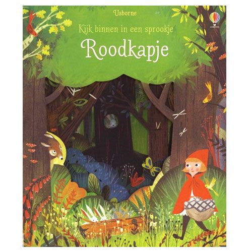 uitgeverij usborne kijk binnen in een sprookje - roodkapje | 1703989 | 0