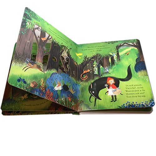 uitgeverij usborne kijk binnen in een sprookje - roodkapje | 1703989 | 2