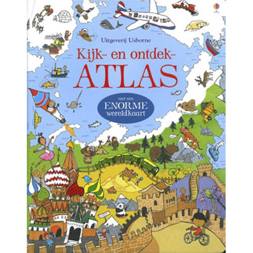uitgeverij usborne kijk- en ontdekatlas | 1704463 | 0
