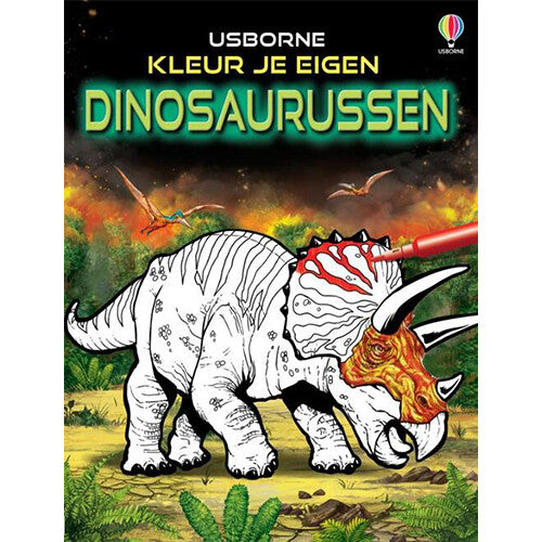 uitgeverij usborne kleur je eigen dinosaurussen | 1700214 | 0