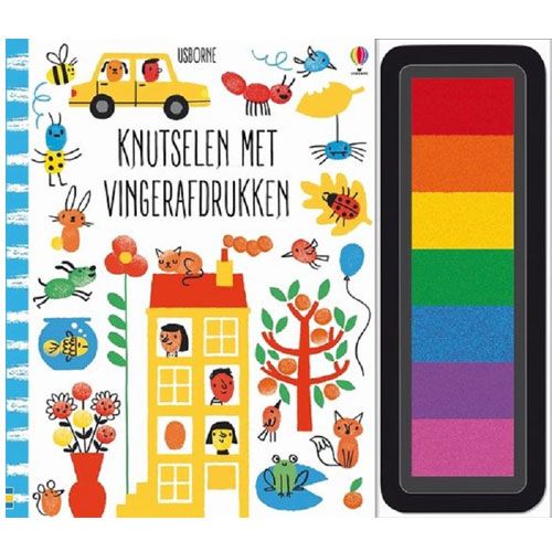 uitgeverij usborne knutselen met vingerafdrukken | 1709326 | 0