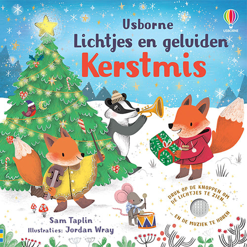 uitgeverij usborne lichtjes- en geluidenboek kerstmis | 1700689 | 0