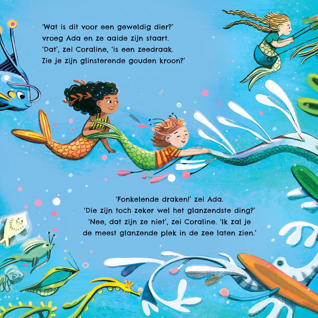 uitgeverij usborne lichtjes- en geluidenboek zeemeerminnen | 1700219 | 3