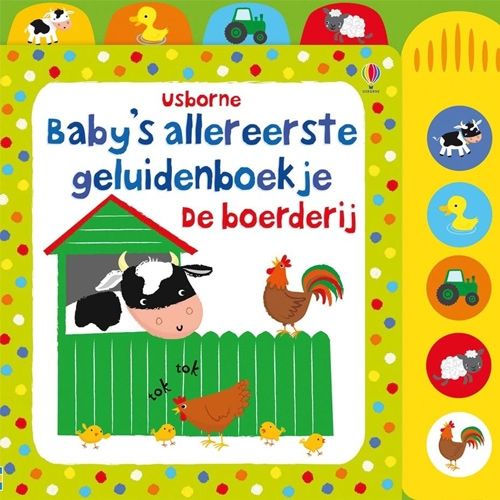 uitgeverij usborne mijn eerste geluidenboek - de boerderij | 1707453 | 0