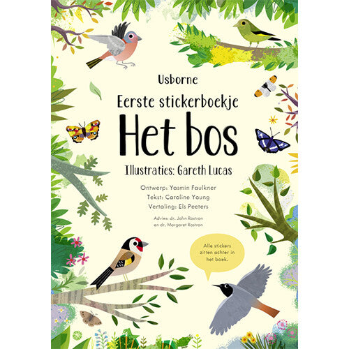 uitgeverij usborne mijn eerste stickerboek het bos | 1708798 | 1