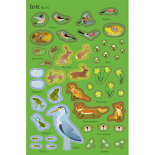 uitgeverij usborne mijn eerste stickerboek het bos | 1708798 | 2