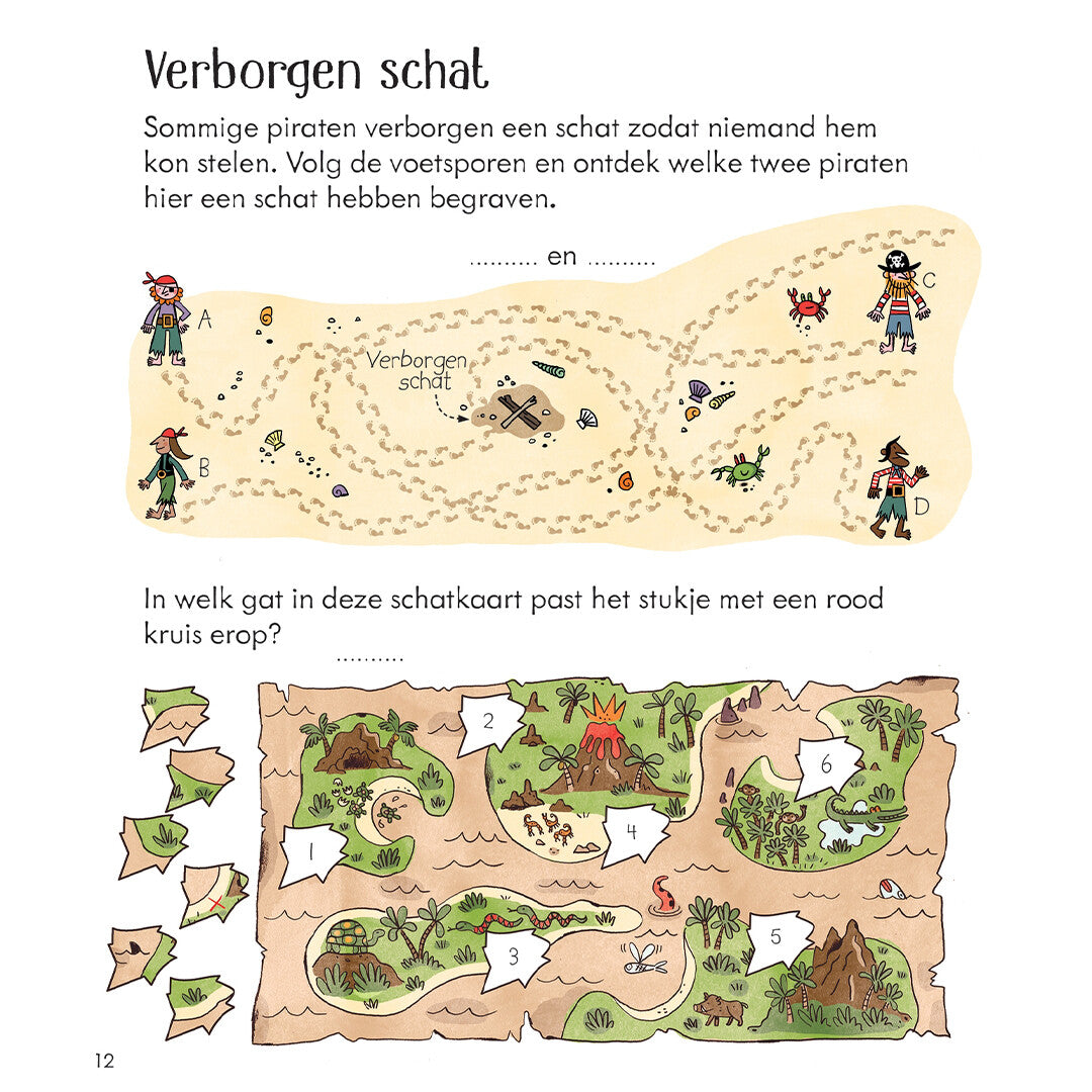 uitgeverij usborne piraten doeboek | 1707888 | 1