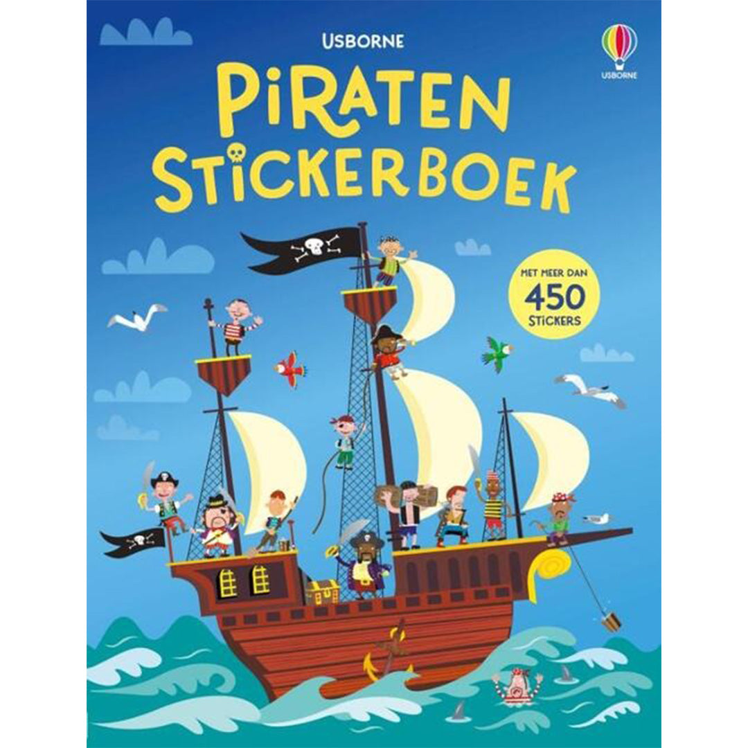 uitgeverij usborne piraten stickerboek | 1