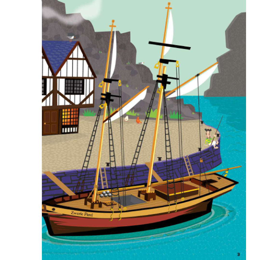 uitgeverij usborne piraten stickerboek | 3