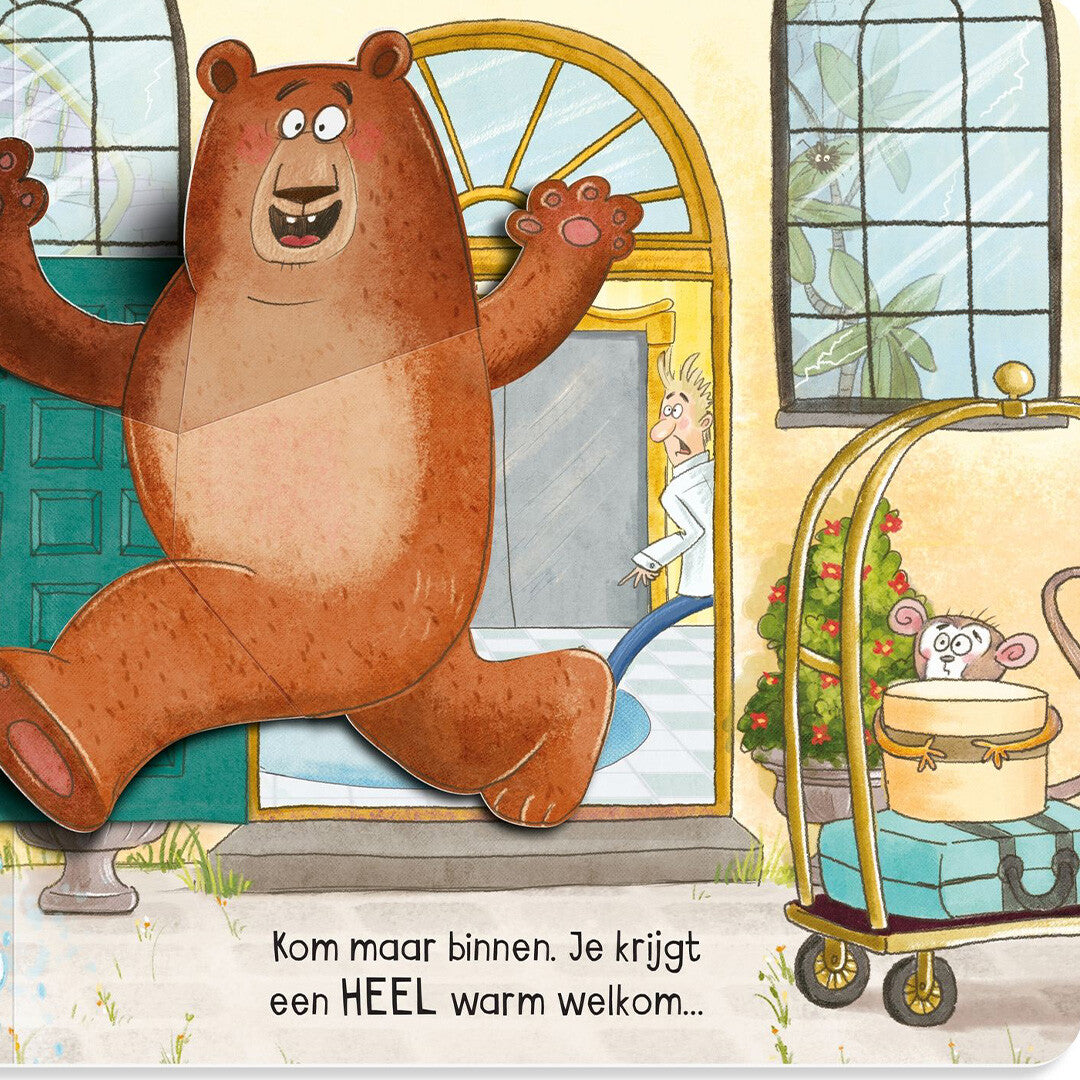 uitgeverij usborne pop-upboek er zit een nijlpaard in mijn wc! | 1701035 | 2