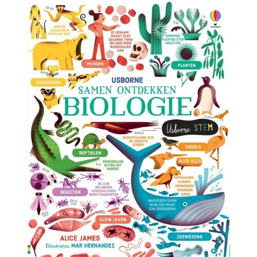 uitgeverij usborne samen ontdekken - biologie | 1709458 | 0
