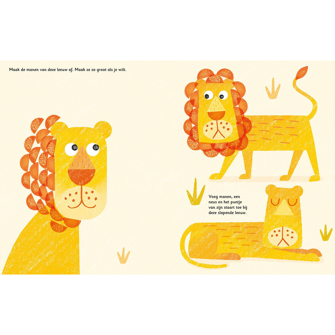 uitgeverij usborne spelen met stempels - dieren | 1700143 | 3