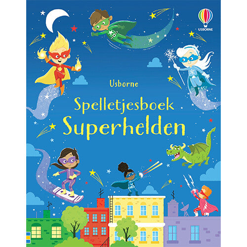 uitgeverij usborne spelletjesboek superhelden | 1709710 | 0