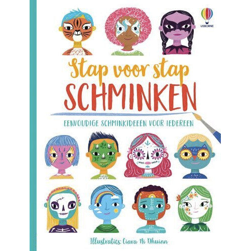 uitgeverij usborne stap voor stap schminken | 1701525 | 0