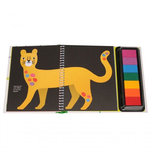 uitgeverij usborne stempelen met je vingers - dieren | 1703531 | 2