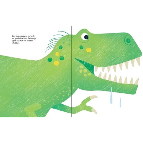 uitgeverij usborne stempelen met je vingers - dinosaurussen | 1707252 | 1