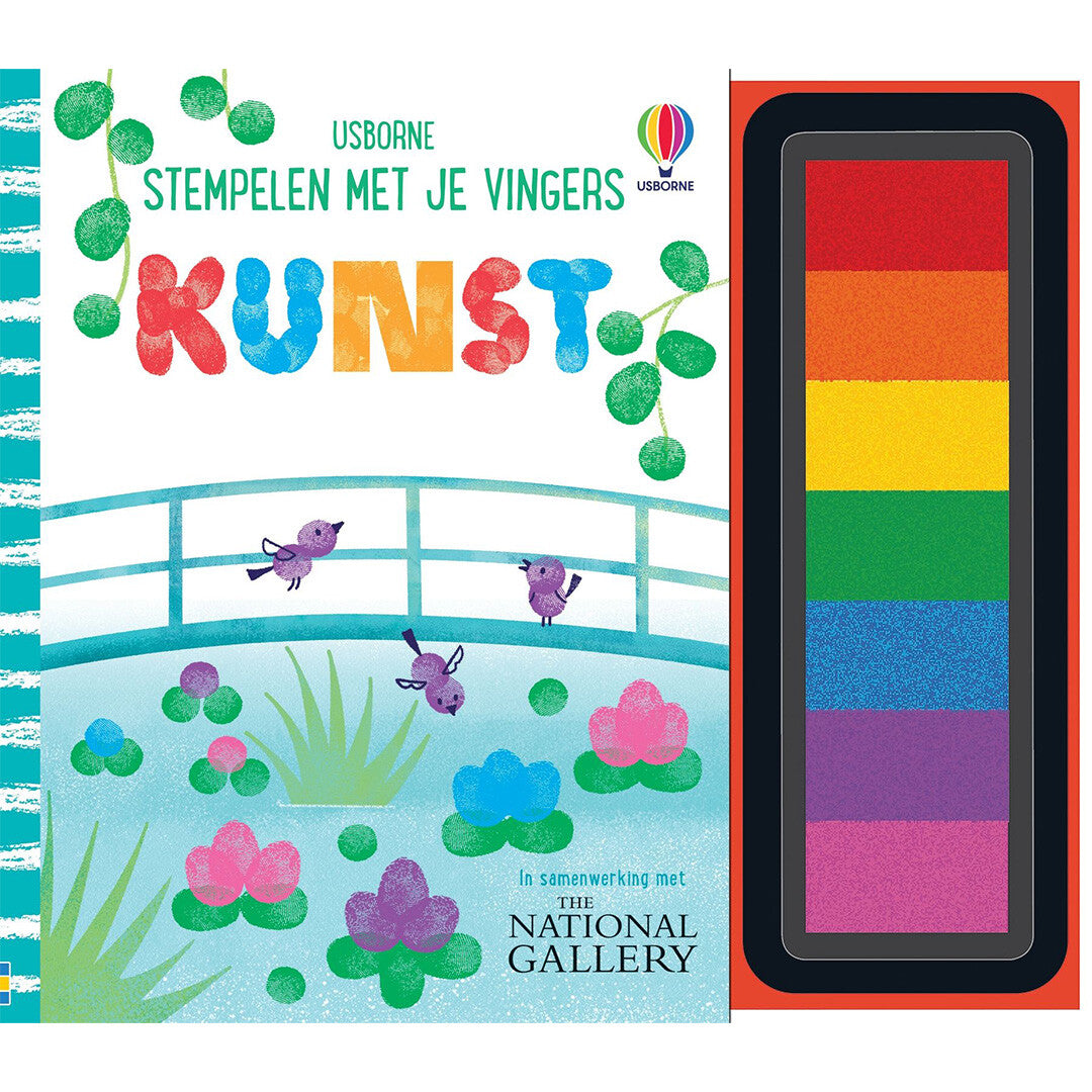 uitgeverij usborne stempelen met je vingers - kunst | 1707940 | 0