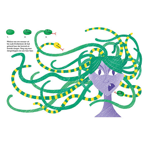 uitgeverij usborne stempelen met je vingers - monsters | 1700405 | 1