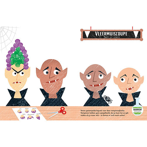 uitgeverij usborne stempelen met je vingers - monsters | 1700405 | 3
