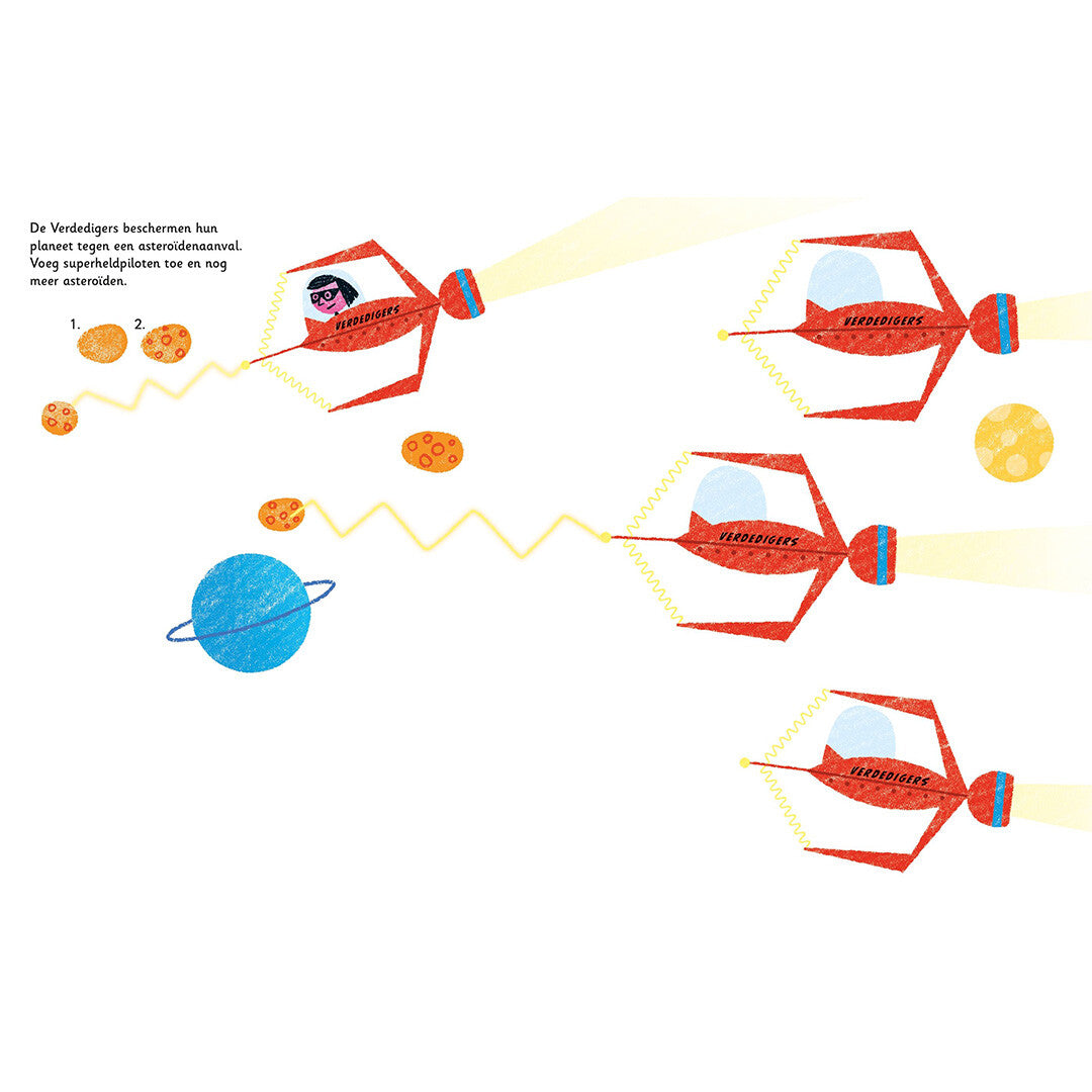 uitgeverij usborne stempelen met je vingers - superhelden | 1701021-usborne | 2
