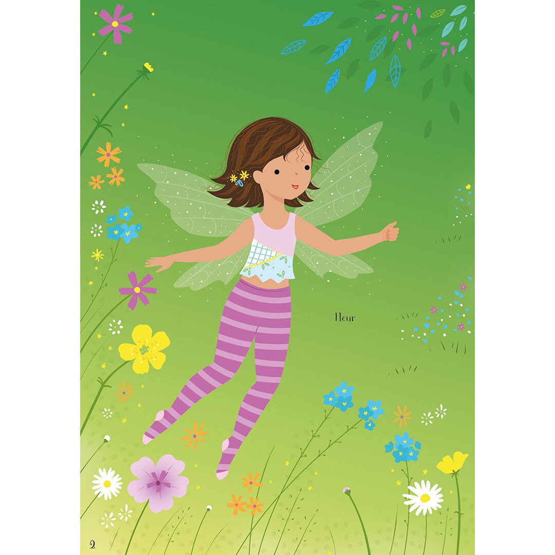 uitgeverij usborne sticker- en aankleedboekje tuinelfjes | 1701045 | 1