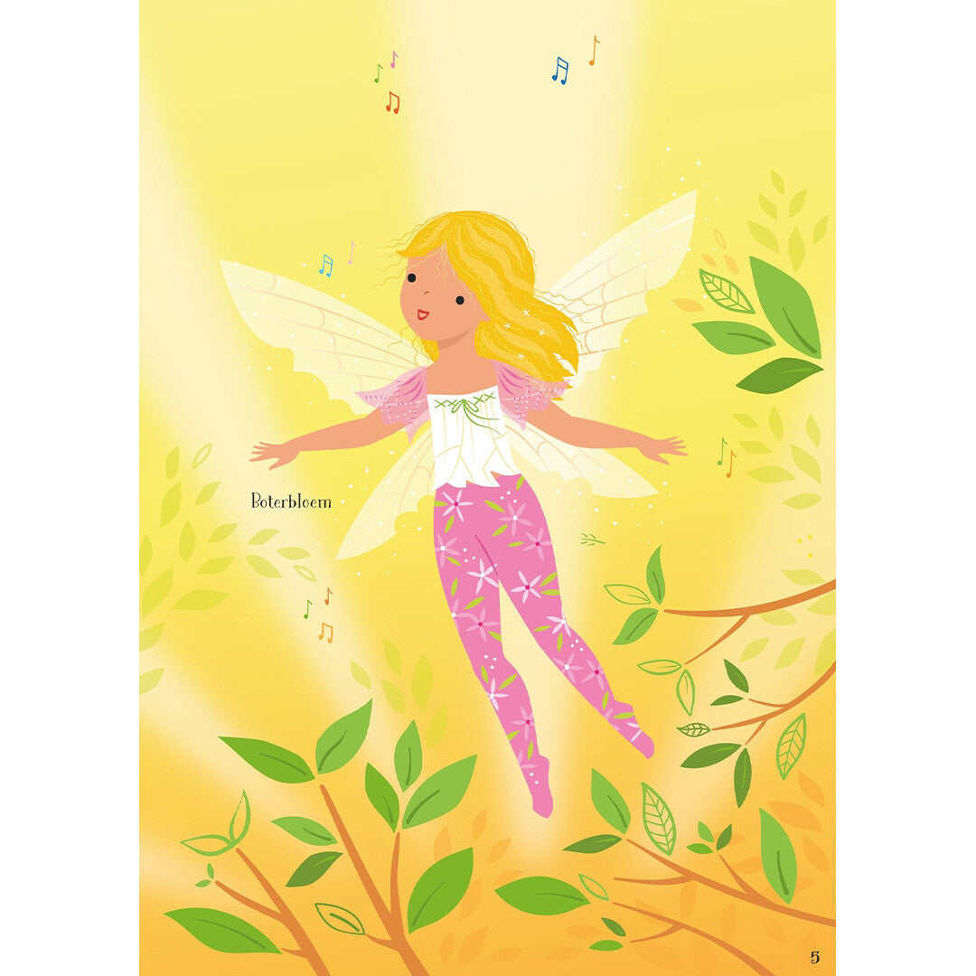 uitgeverij usborne sticker- en aankleedboekje tuinelfjes | 1701045 | 4