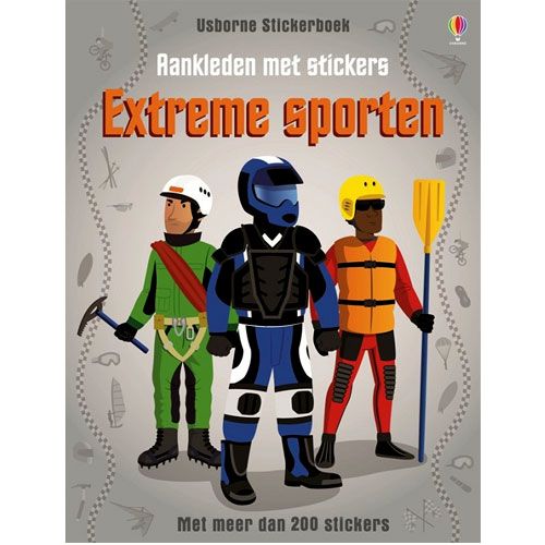 uitgeverij usborne stickerboek extreme sporten | 17074514 | 0