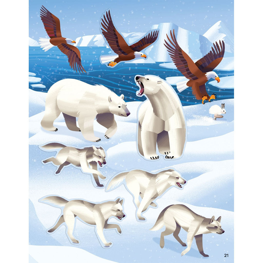 uitgeverij usborne stickerboek gevaarlijke dieren | 1706006 | 4