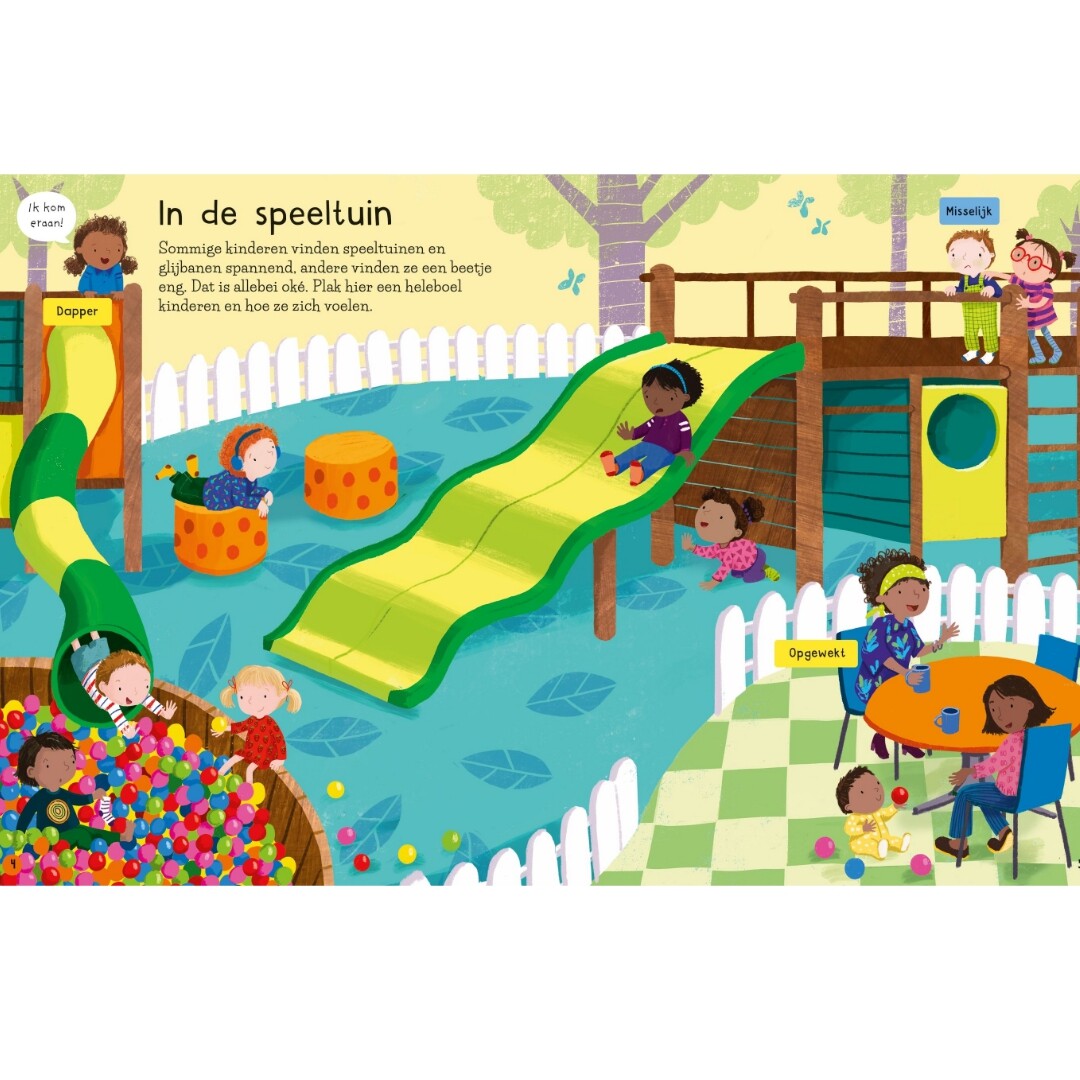 uitgeverij usborne stickerboek hoe voel je je? | 1701019-USBORNE | 2