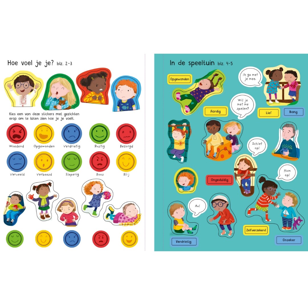 uitgeverij usborne stickerboek hoe voel je je? | 1701019-USBORNE | 3