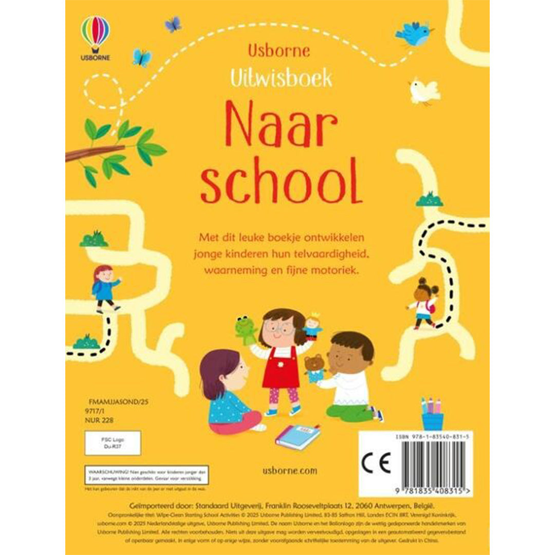 uitgeverij usborne uitwisboek naar school | 6