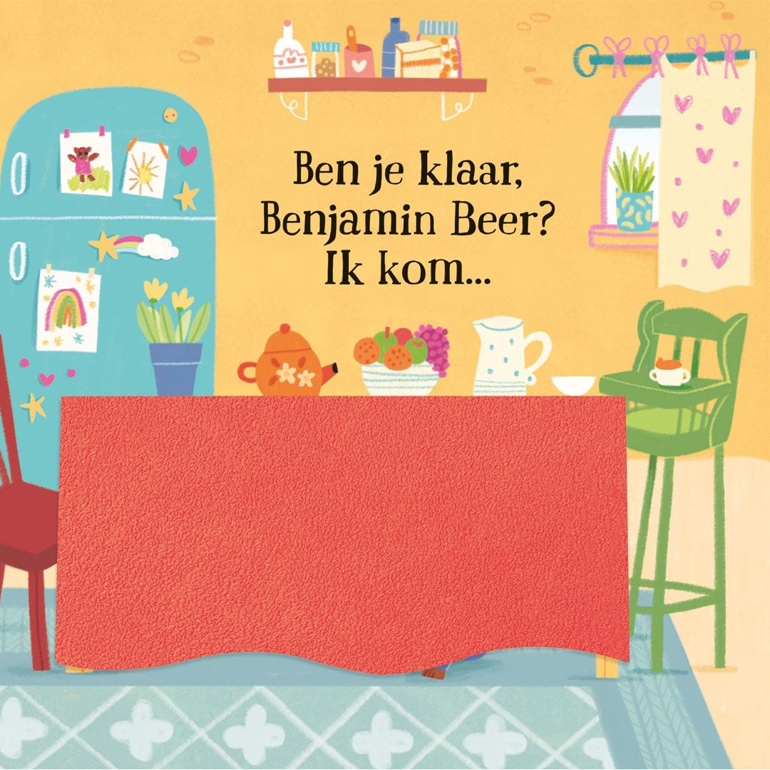 uitgeverij usborne voelboek speeltijd voor babyberen | 1700017 | 2