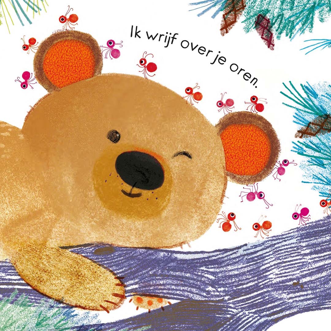 uitgeverij usborne voelboek stil maar, beertje | 1700232 | 2