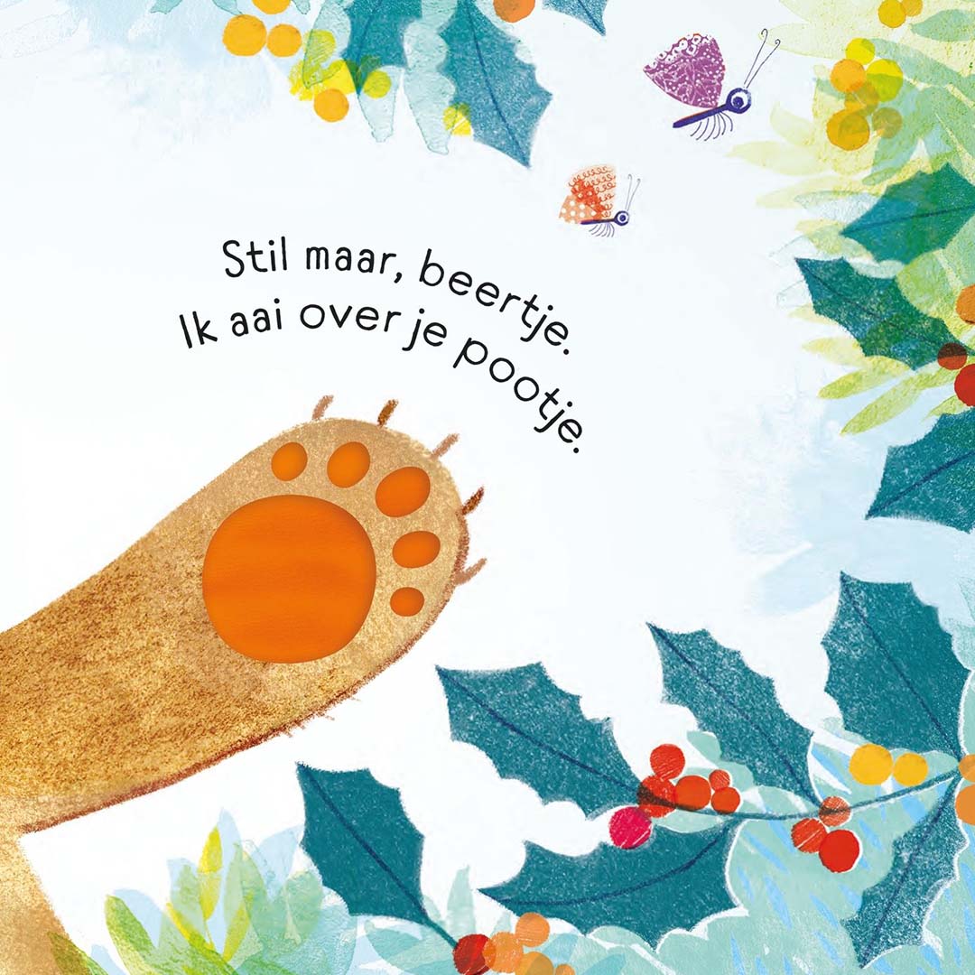 uitgeverij usborne voelboek stil maar, beertje | 1700232 | 4