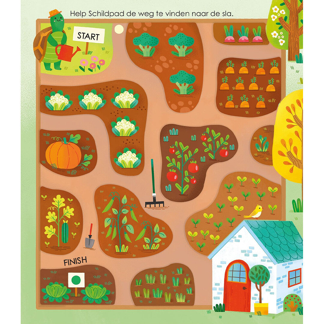 uitgeverij usborne voelboek volg met je vinger doolhoven | 1701011 | 3