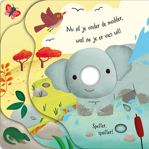 uitgeverij usborne voelboekje wiebelende olifanten | 1709525 | 3