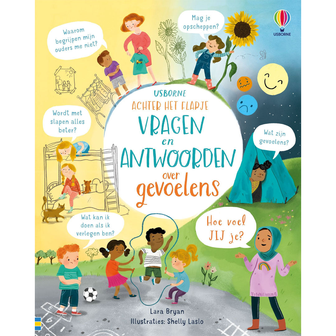 uitgeverij usborne vragen en antwoorden over gevoelens | 1700104 | 0