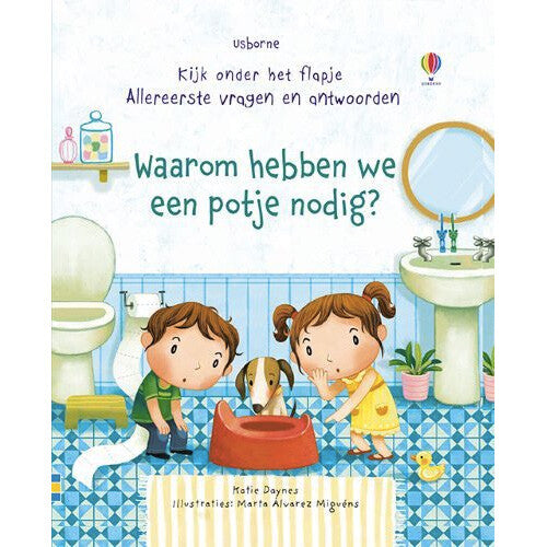 uitgeverij usborne waarom hebben we een potje nodig? | 1707099 | 0