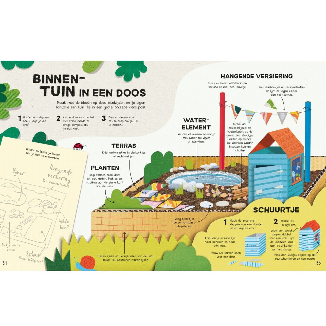 uitgeverij usborne wat kan ik doen met een kartonnen doos? | 1701500 | 4