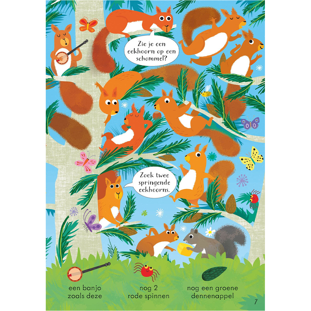 uitgeverij usborne zoek & vind in het bos | 1700518 | 2