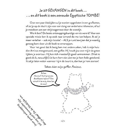 uitgeverij volt ontsnap uit dit boek! egypte | 15421049 | 5